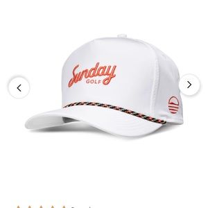 NWT Sunday Golf Rope Hat